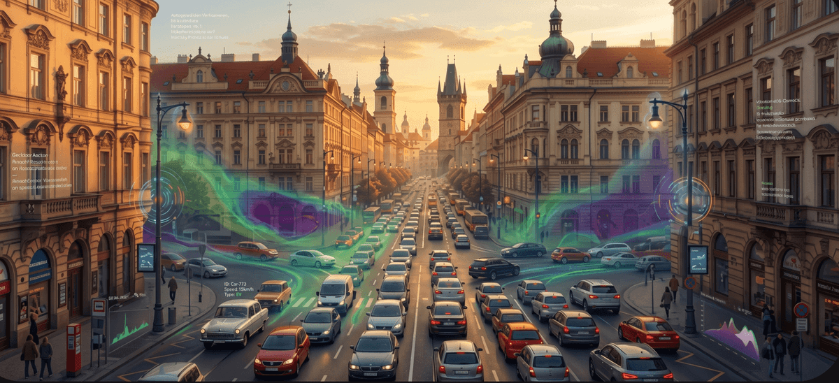 Ilustrační obrázek k dashboardu Doprava a kvalita ovzduší v Legerově ulici