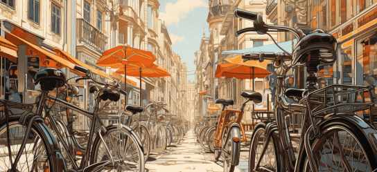 Ilustrační obrázek k dashboardu Historická data o průjezdu cyklistů