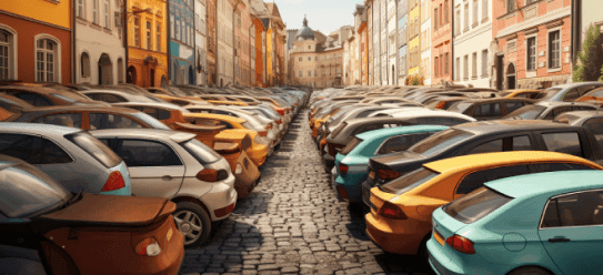 Ilustrační obrázek k dashboardu Zóny placeného stání - přehledy plateb za nerezidentní parkování